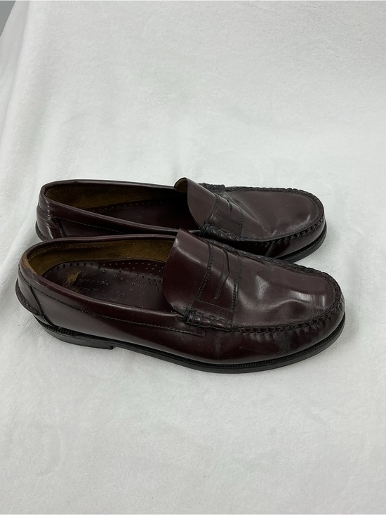 Sebago Men’s Burgundy Leather Penny Loafers B41 main image 6